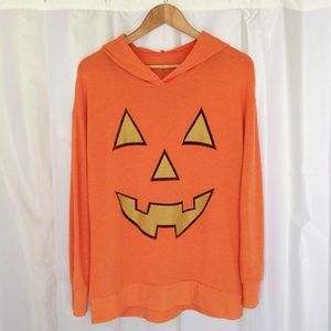 Pumpkin Glow in the Dark Hoodie Sweatshirt 🎃